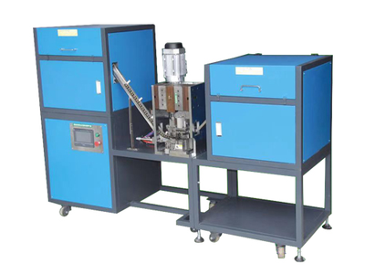 英国头内架自动铆压扣盖机