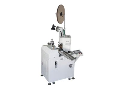 国标两插内架全自动裁线剥皮铆压机