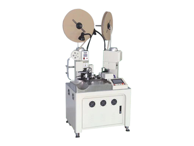 国标二插内架自动剥皮分线铆压机