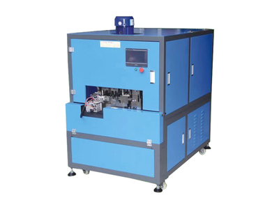 法国头、国标三插内架自动剥内皮铆压机